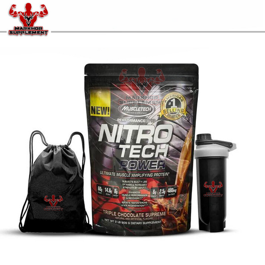 Muscle Tech Nitro Tech Power Ultimate Muscle Protien With Package