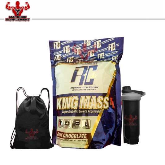 King Mass XL Weight Gainer by Ronnie Coleman with complete Package